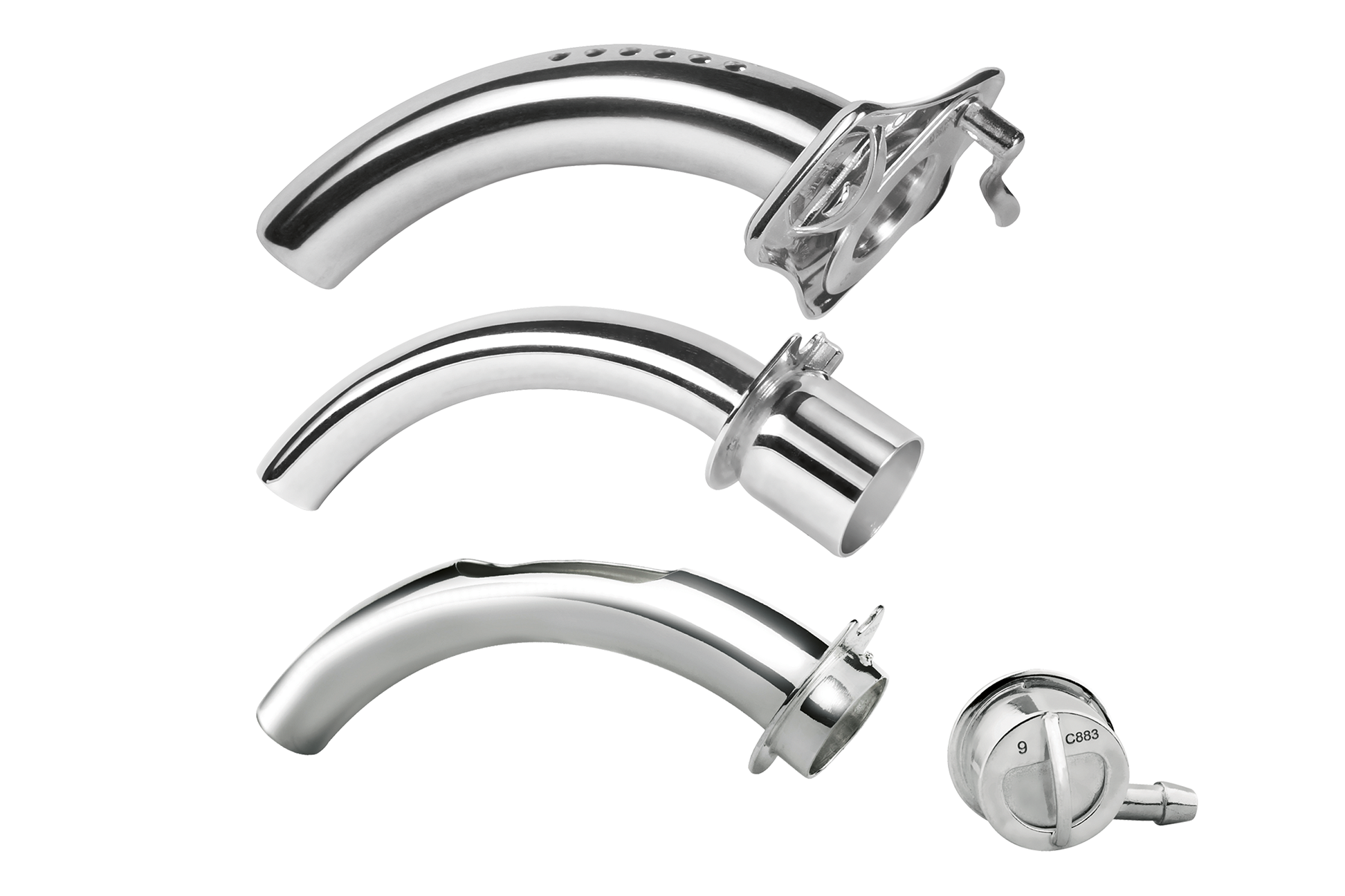 SILVER Trachealkanülen mit 2 Innenkanülen (mit Sprechoption)