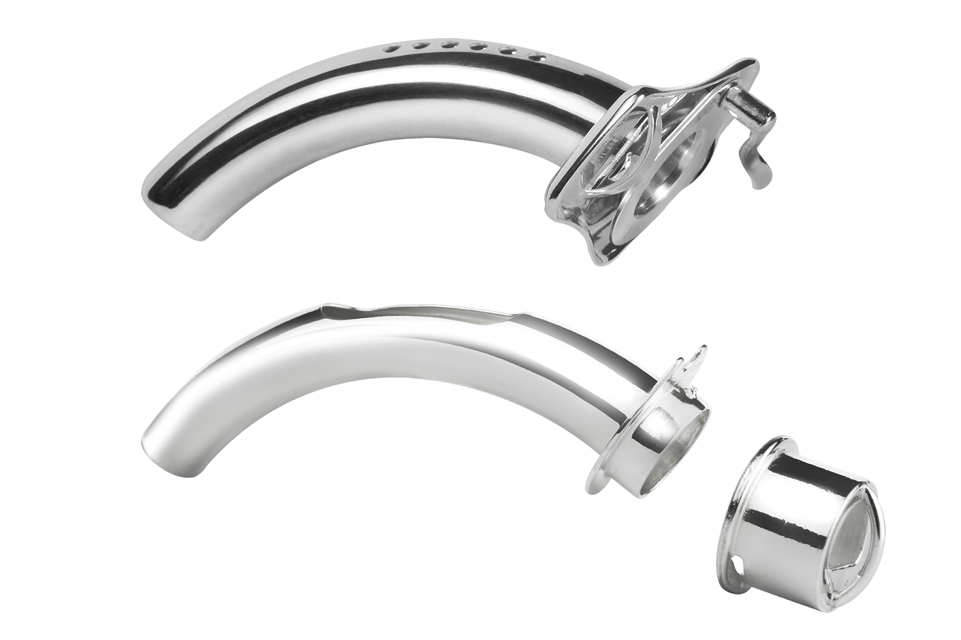 SILVER Trachealkanülen mit 1 Innenkanüle (mit Sprechoption)